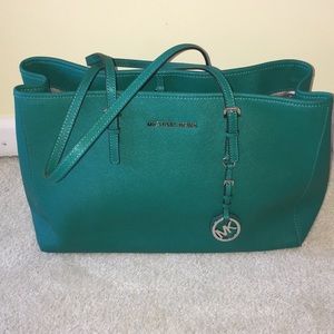 Michael Kors Teal Tote